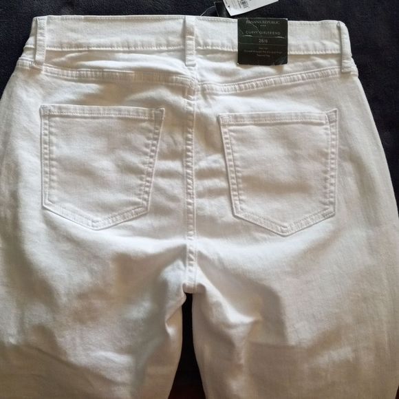 Banana Republic White Women's Jeans - Picture 8 of 14